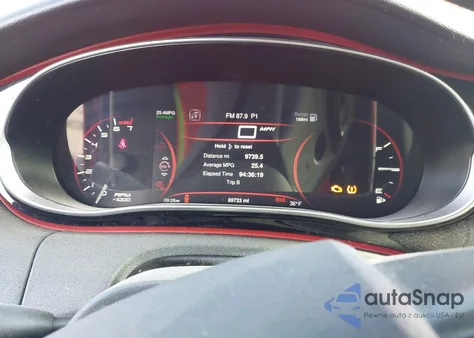 2016 Dodge Dart Aero z USA, uszkodzony, nr VIN 1C3CDFDH0GD750980